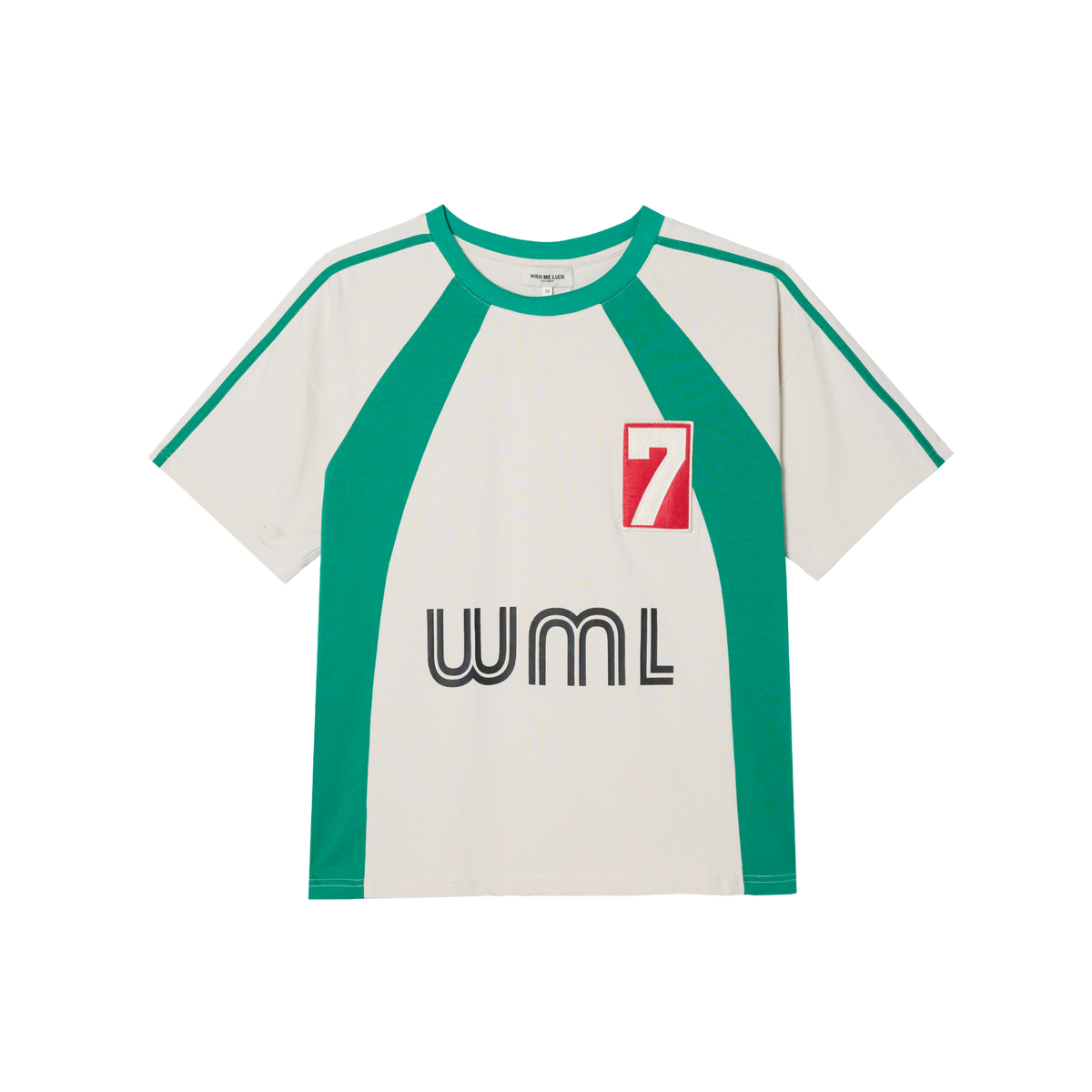 7th Club Jersey – Green/Heather Gray