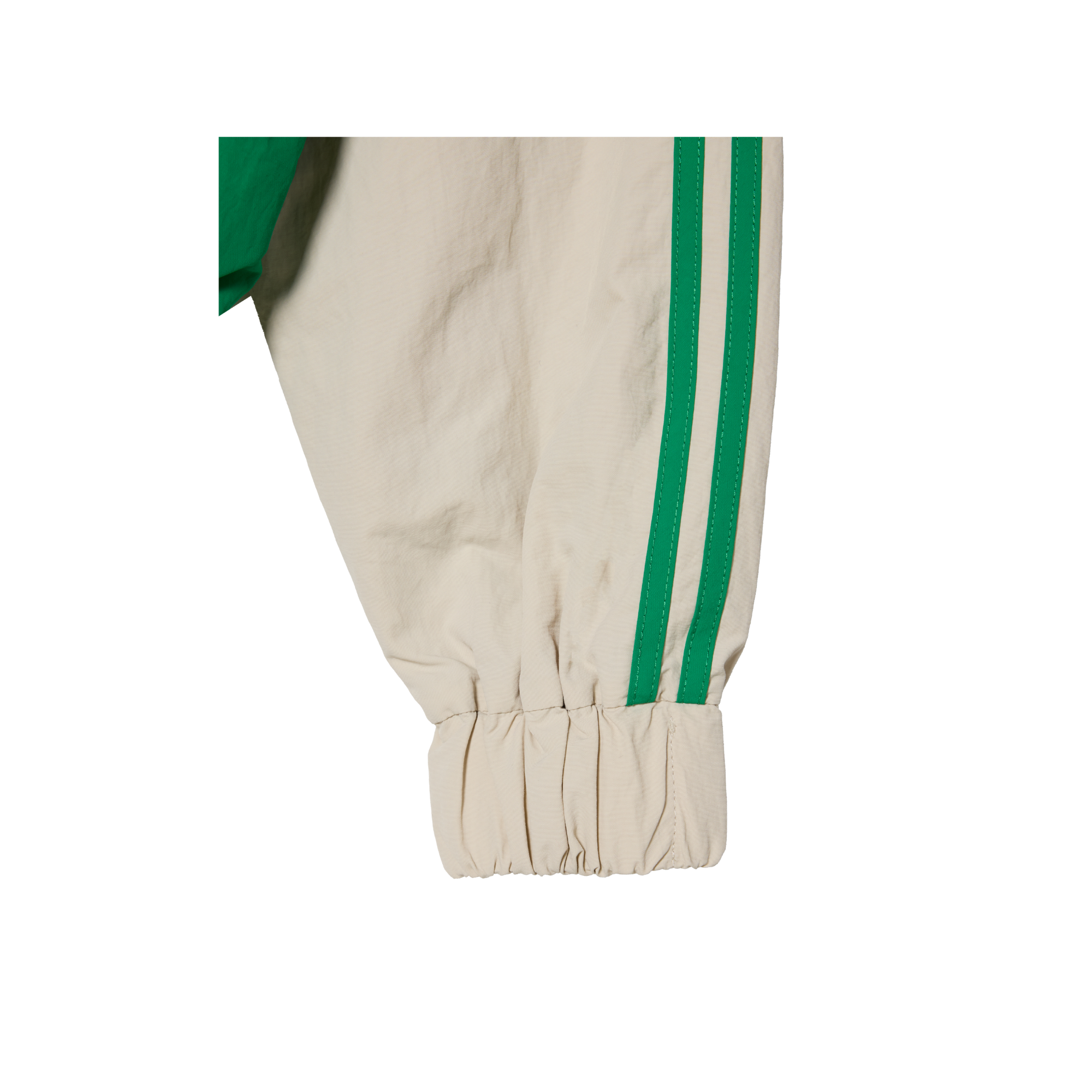 7th Club Track Jacket – Green/Heather Gray
