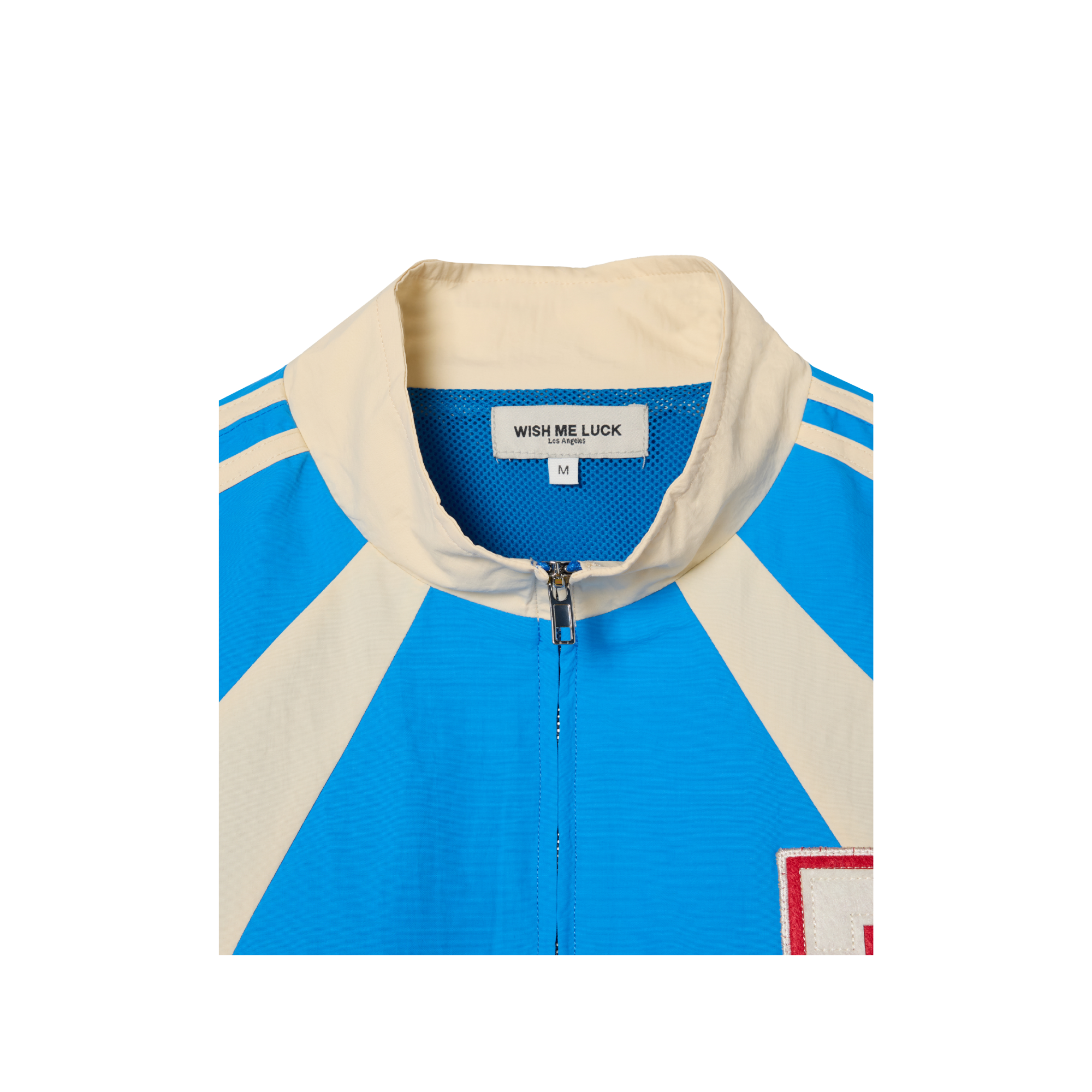 7th Club Track Jacket – Blue/Cream