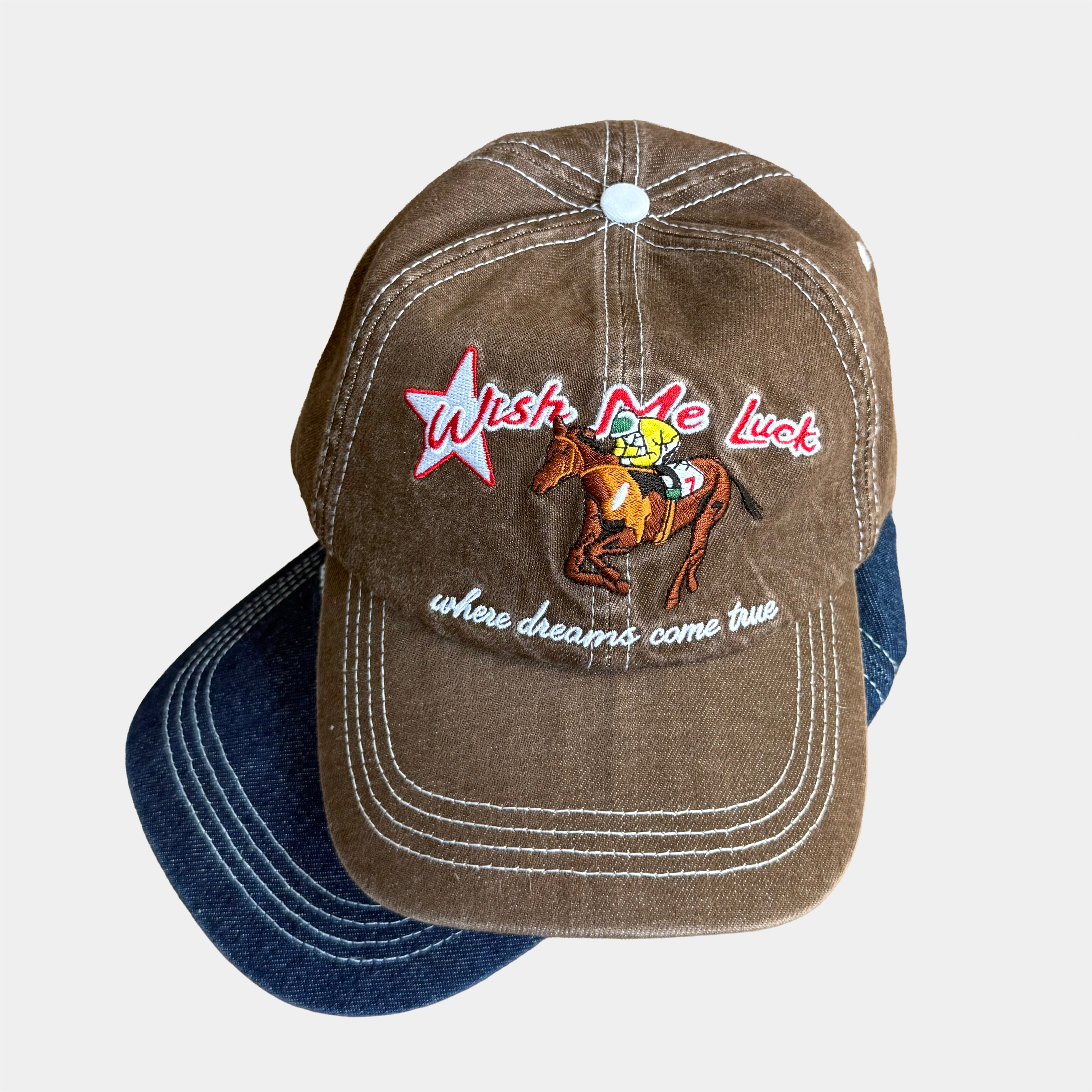 Rodeo Denim Cap (BROWN)