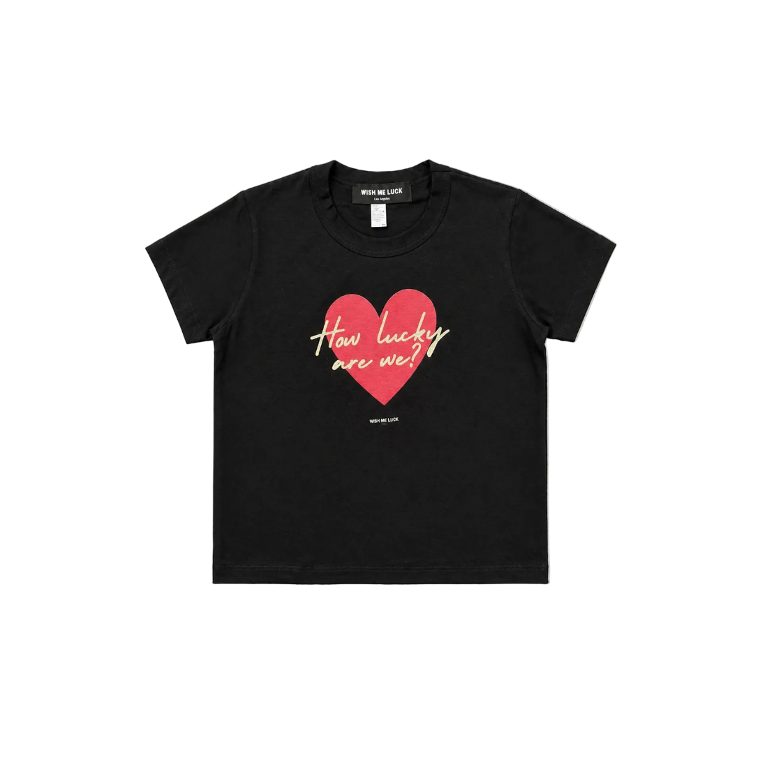 HOW LUCKY ARE WE BABY TEE