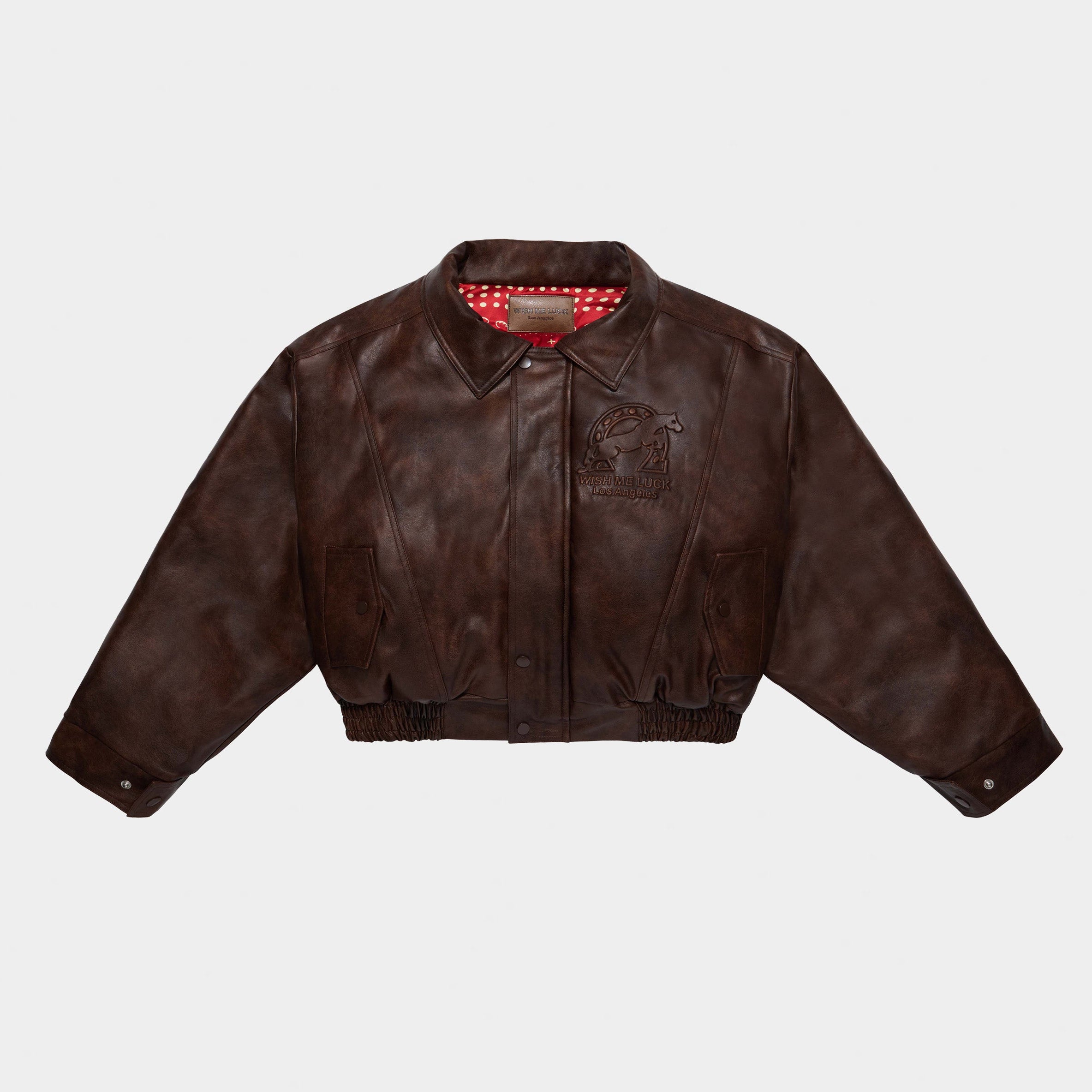 The League Bomber Jacket (Brown)