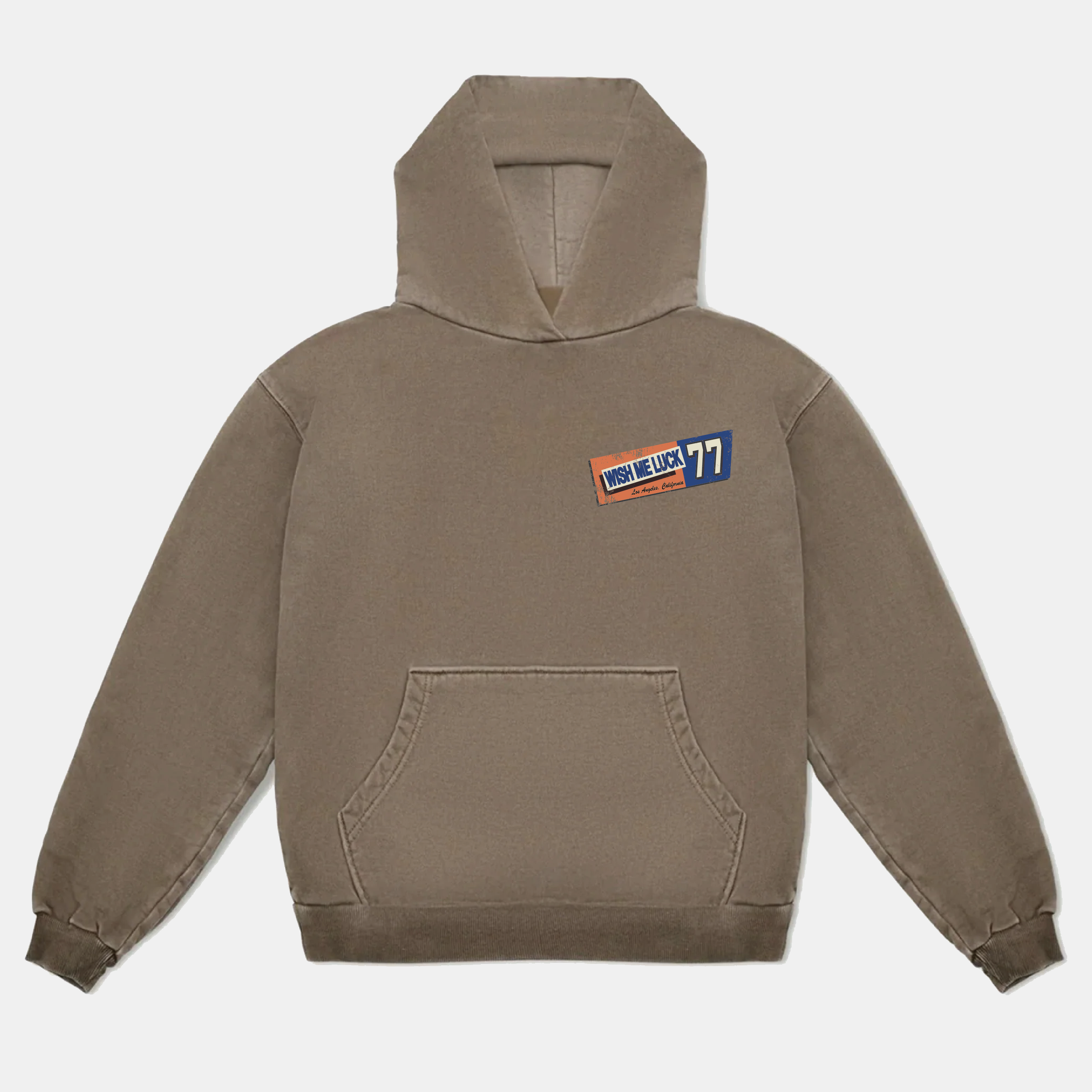 77 Souvenir Hoodie (Brown)