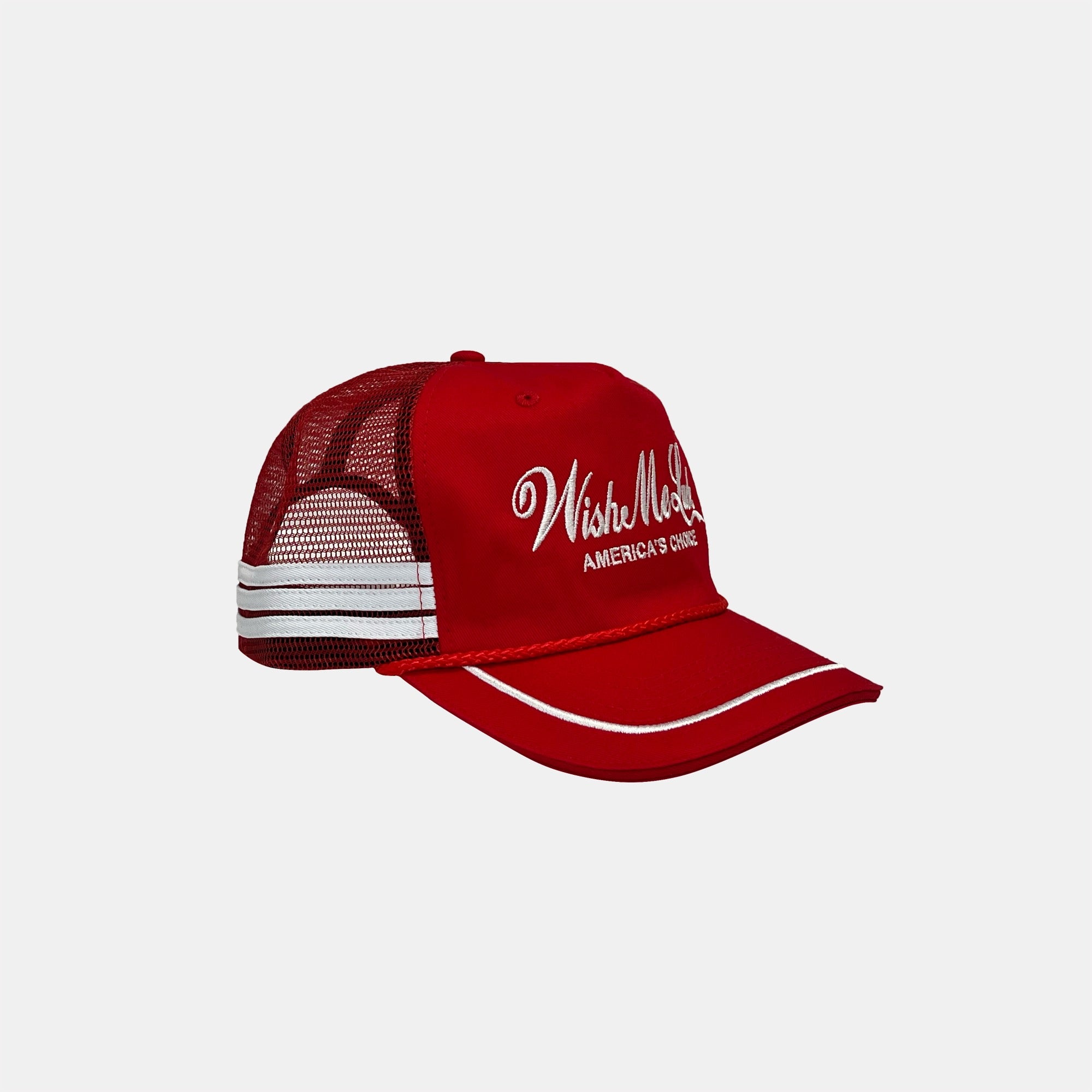 RED AMERICA’S CHOICE TRUCKER CAP