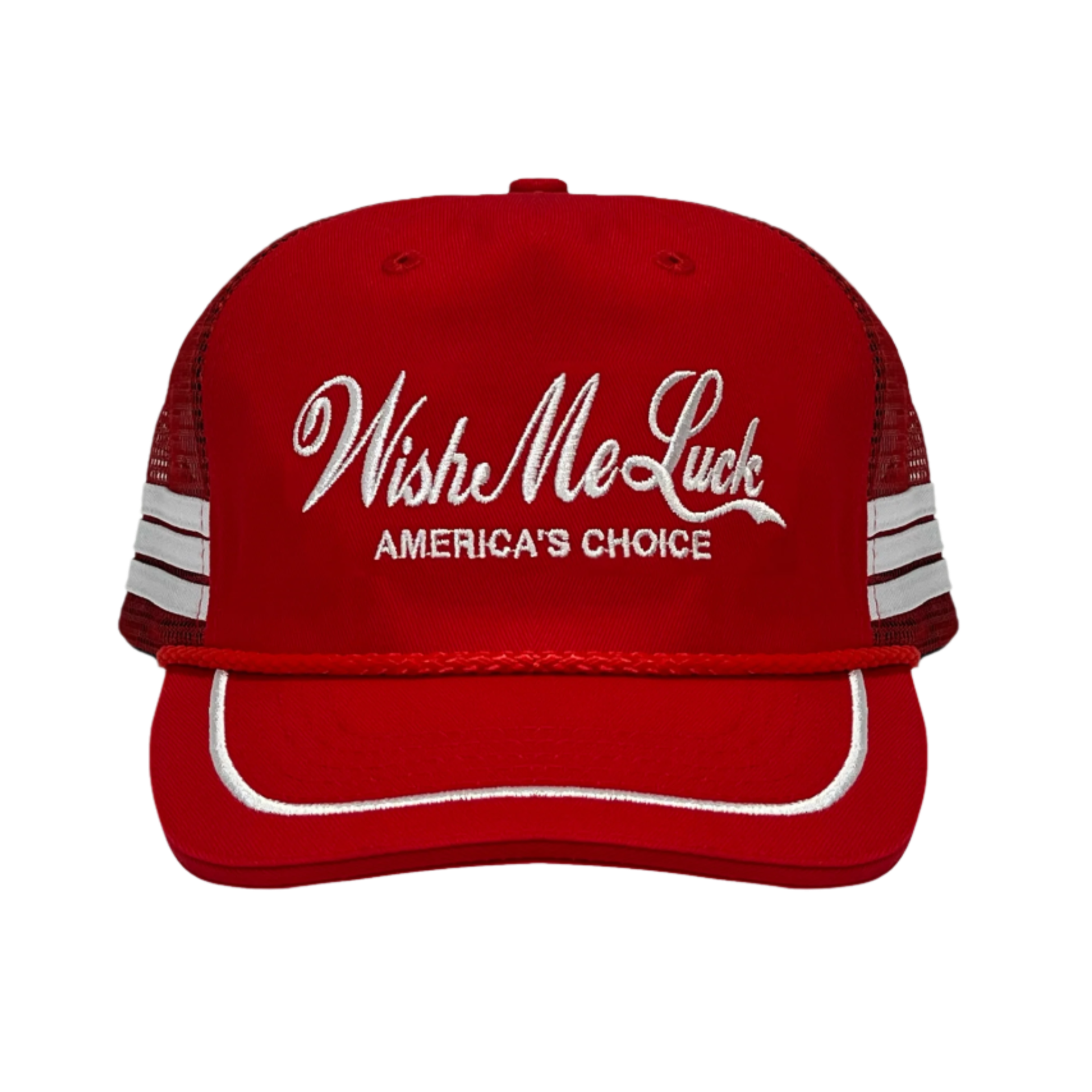 RED AMERICA’S CHOICE TRUCKER CAP