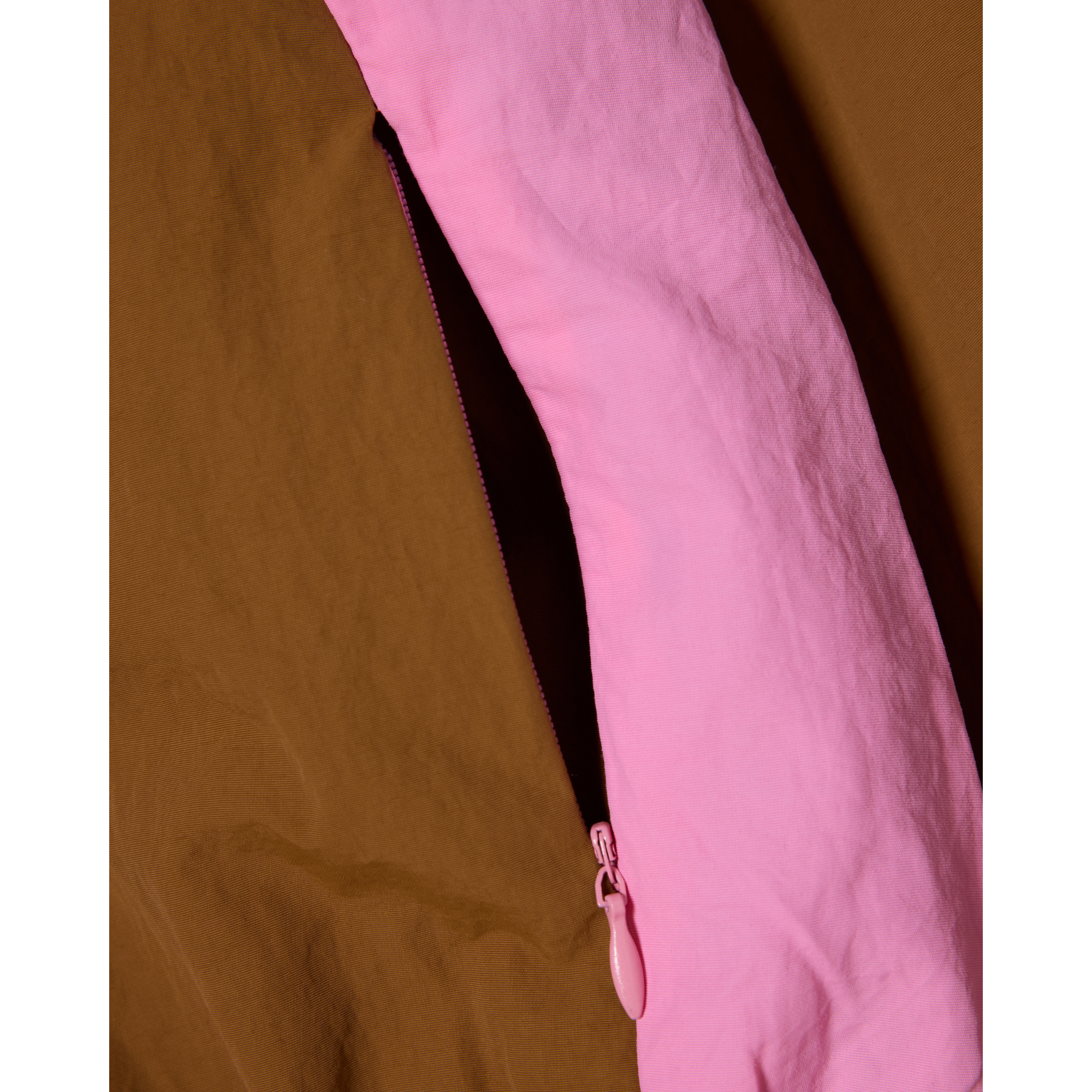 7th Club Track Jacket – Brown/Pink