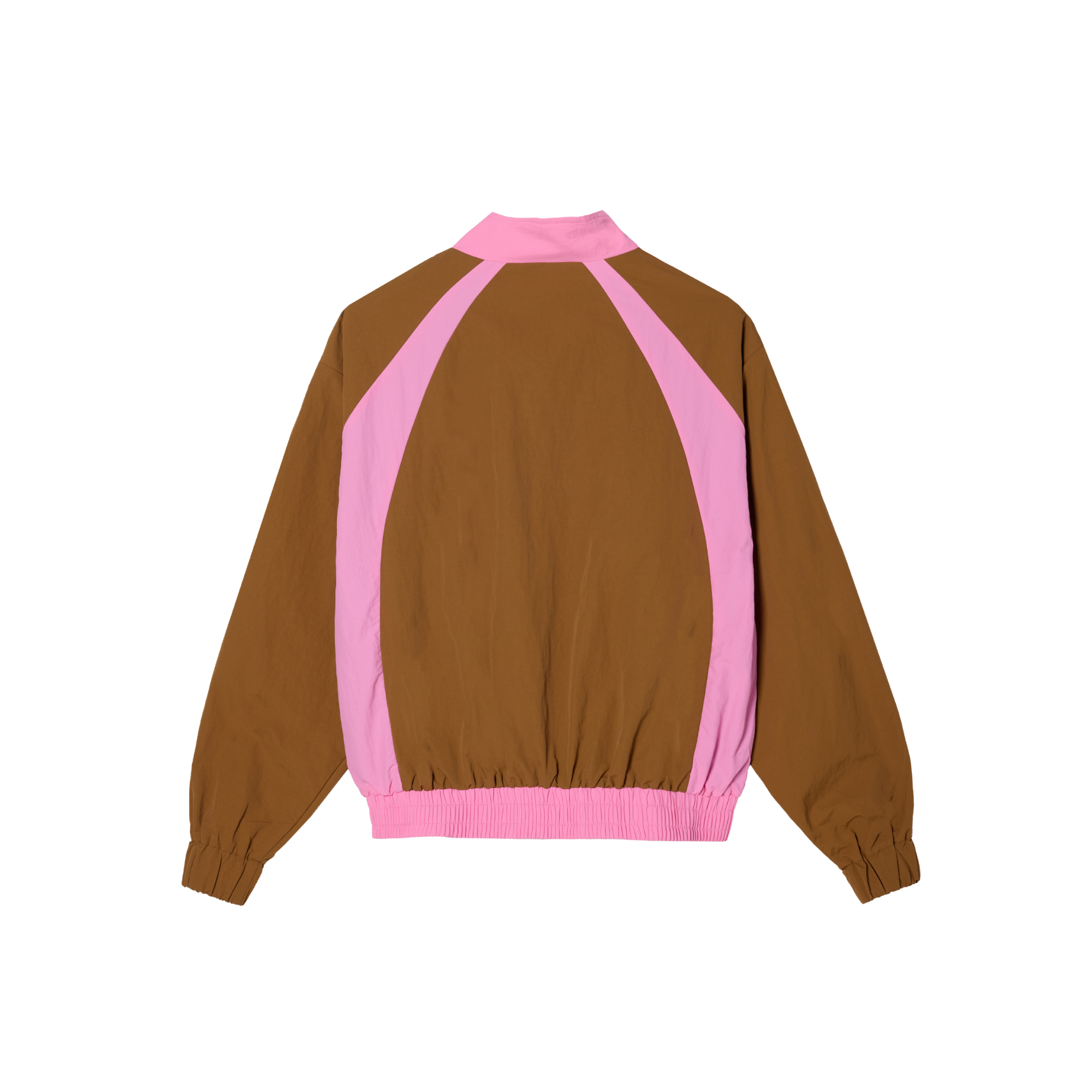7th Club Track Jacket – Brown/Pink
