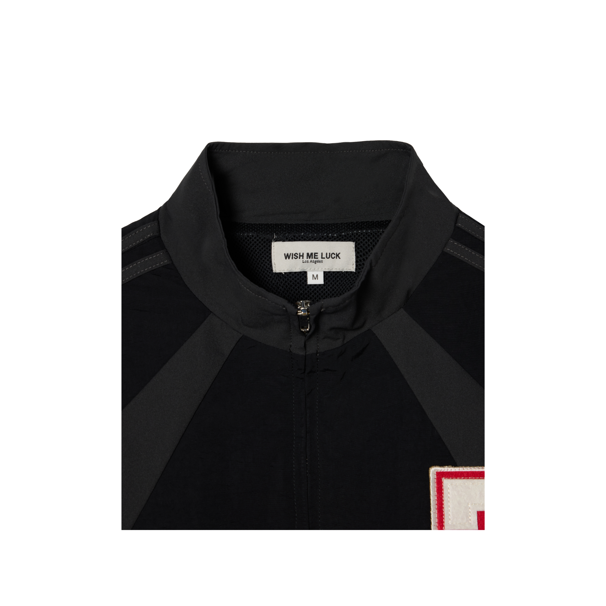 7th Club Track Jacket – Black/Charcoal