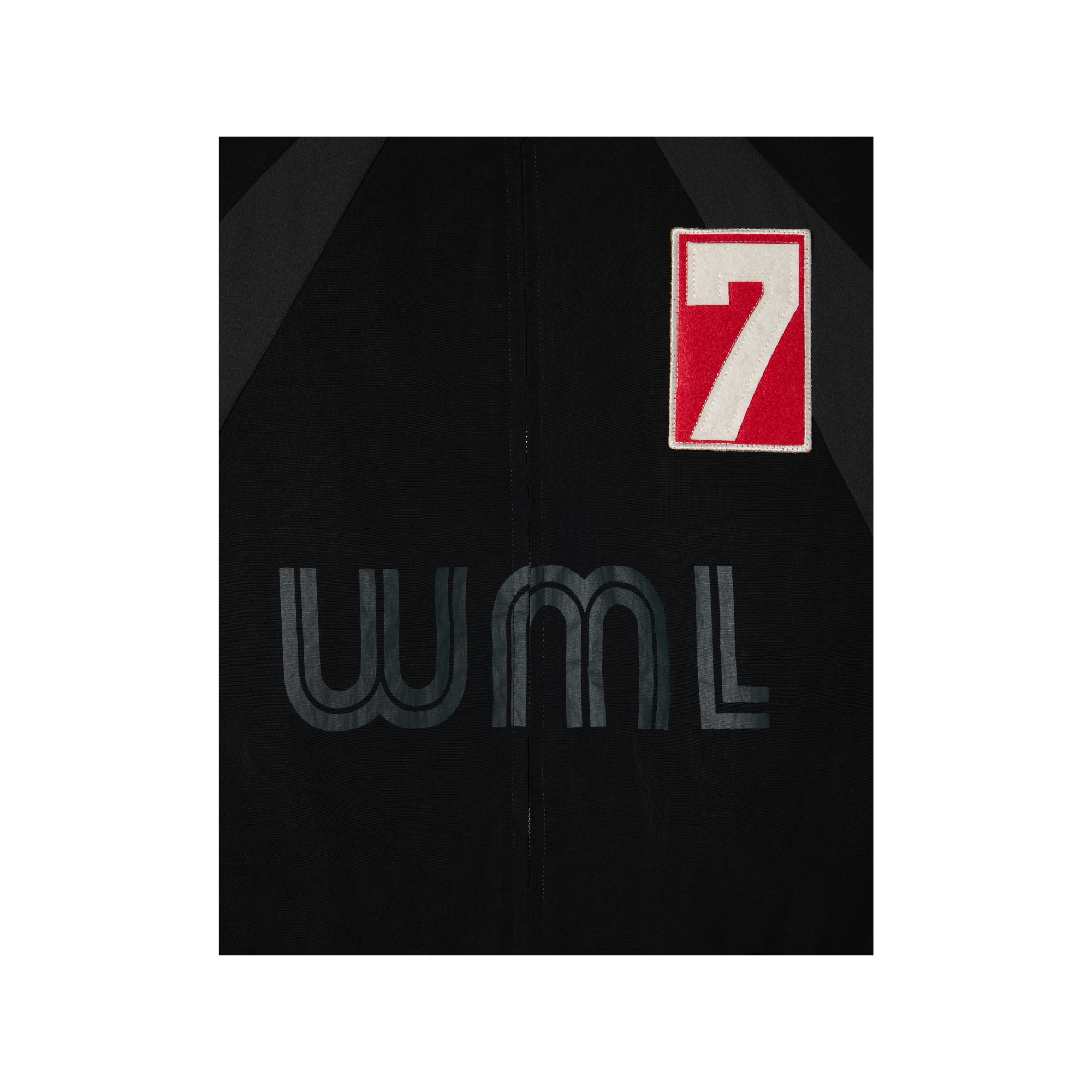 7th Club Track Jacket – Black/Charcoal