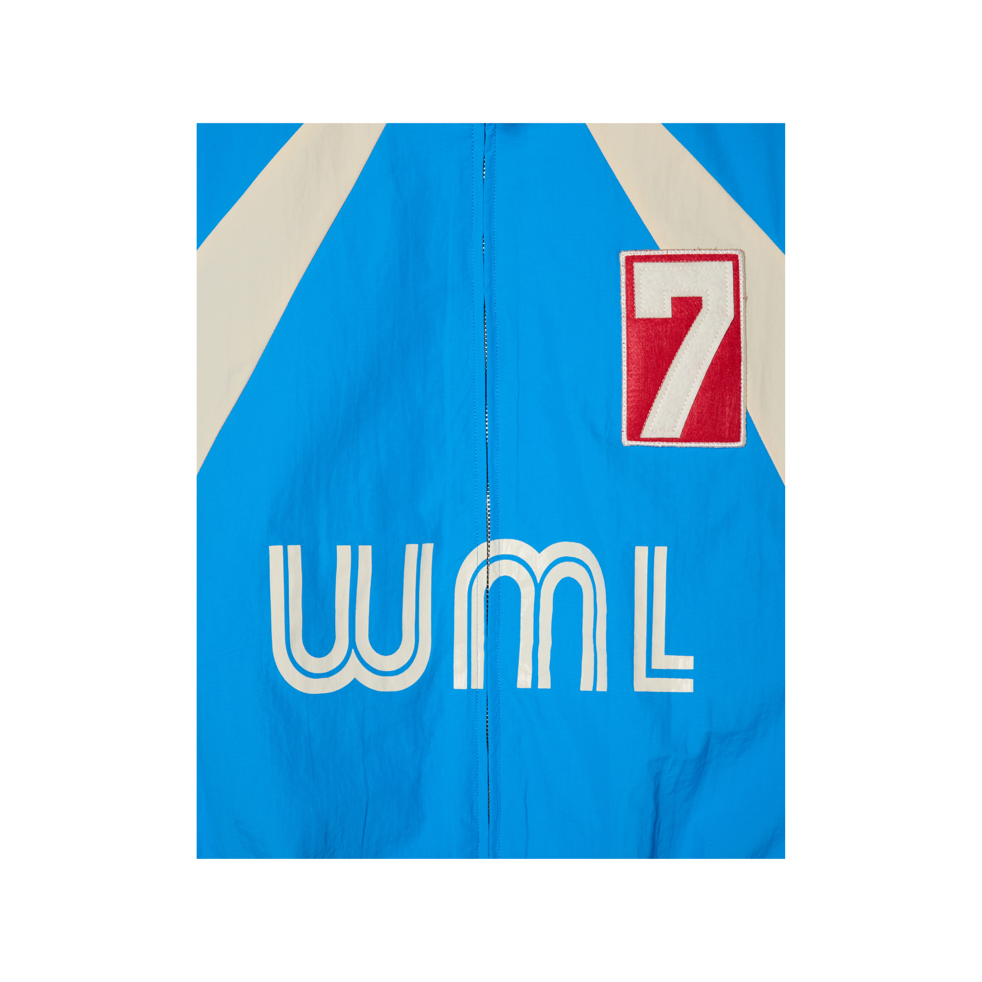 7th Club Track Jacket – Blue/Cream