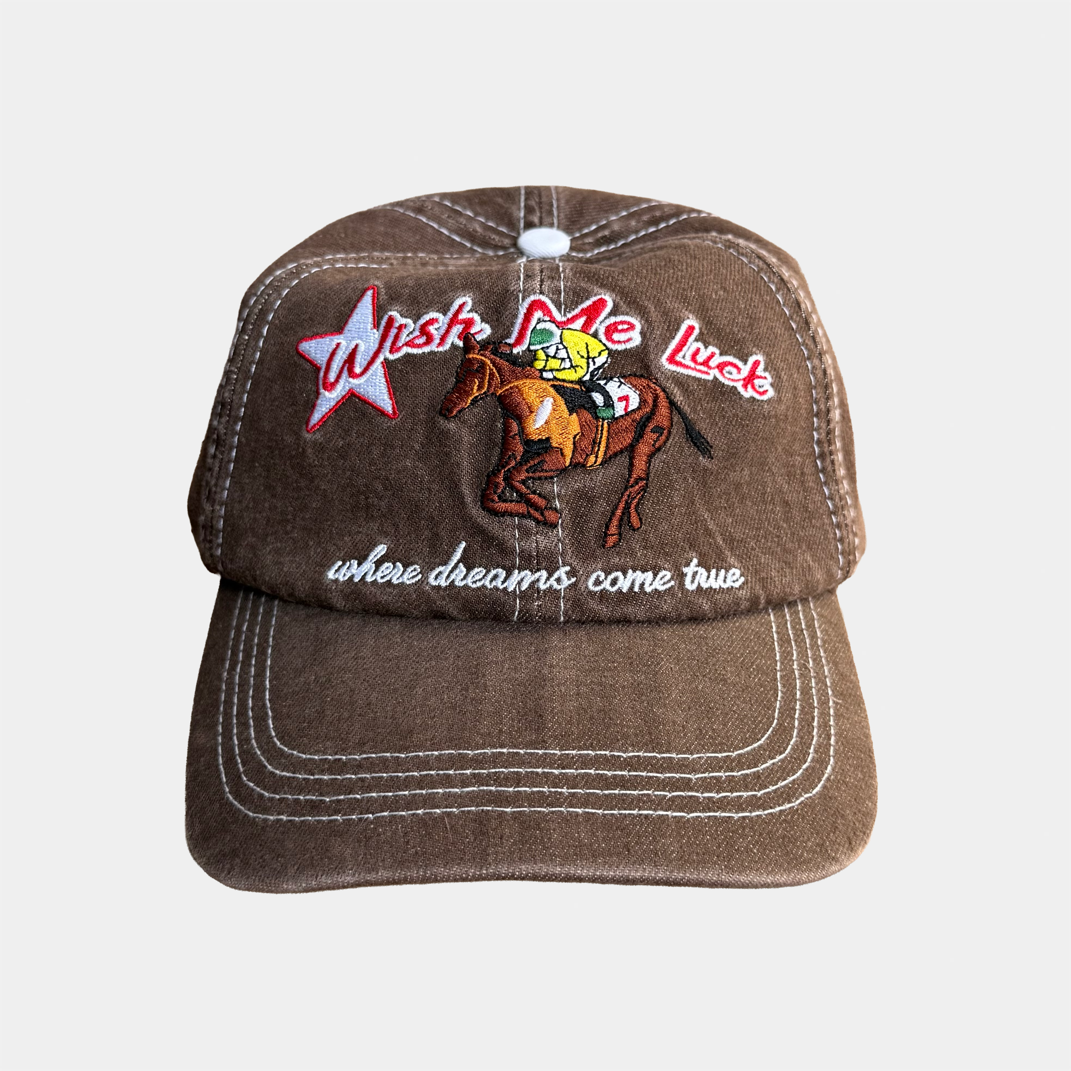 Rodeo Denim Cap (BROWN)