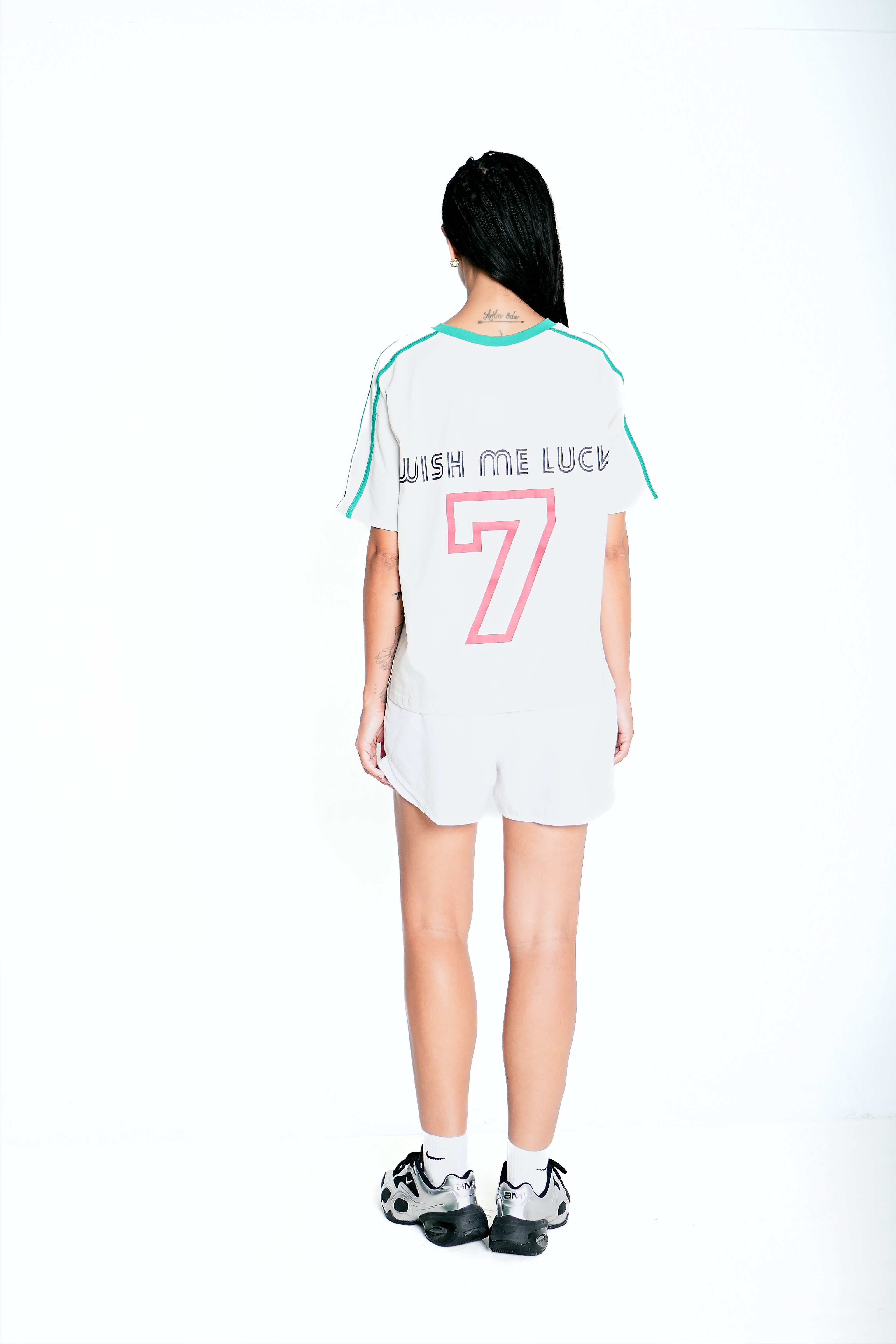 7th Club Jersey – Green/Heather Gray