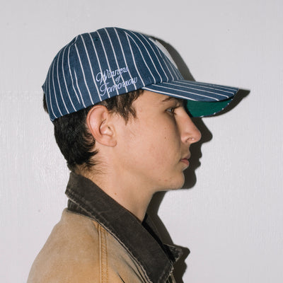 Winners of Tomorrow Baseball Cap ( All Over Pin Stripe )