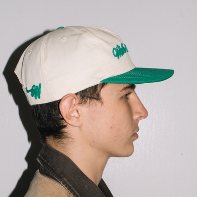 Signature Cap ( Ivory / Green )