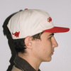 Signature Cap ( Ivory / Red )