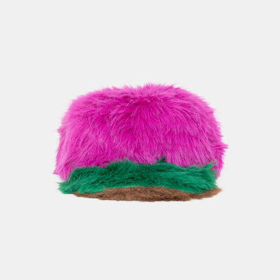 Pink Fur Hat