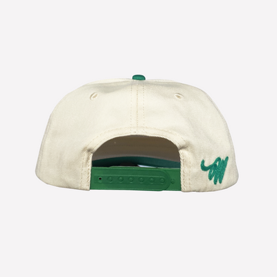 Signature Cap ( Ivory / Green )