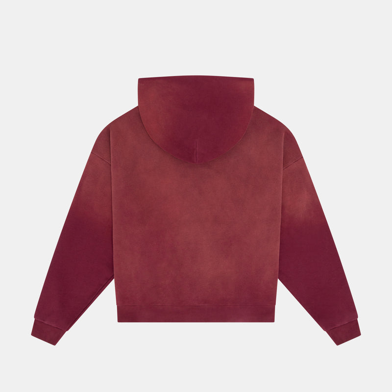 Off Duty Hoodie (Burgundy)