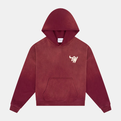 Off Duty Hoodie (Burgundy)