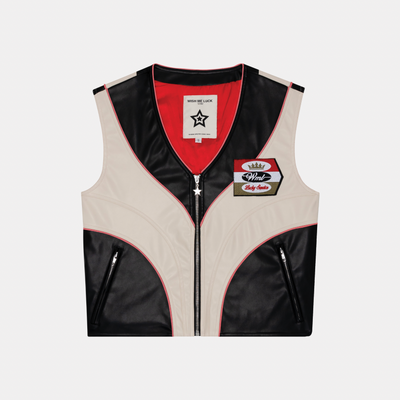 RACER VEST WISH ME LUCK