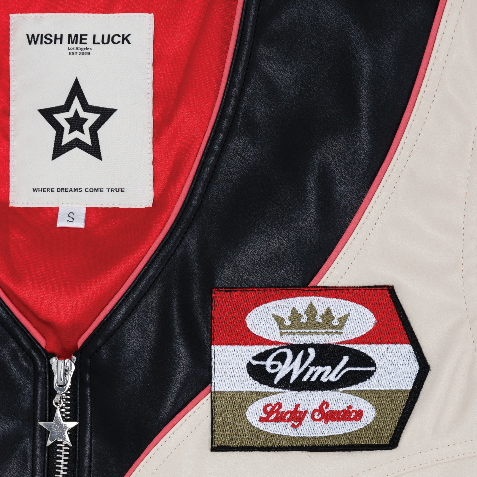 RACER VEST WISH ME LUCK