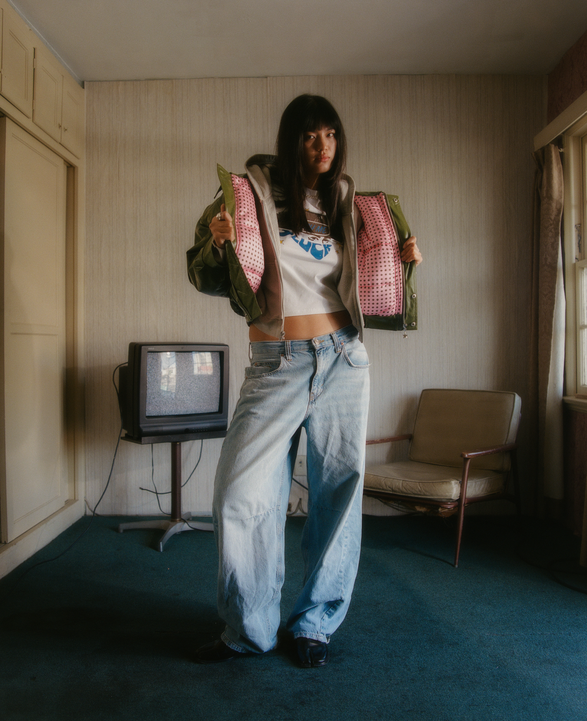 The League Bomber Jacket (Green)