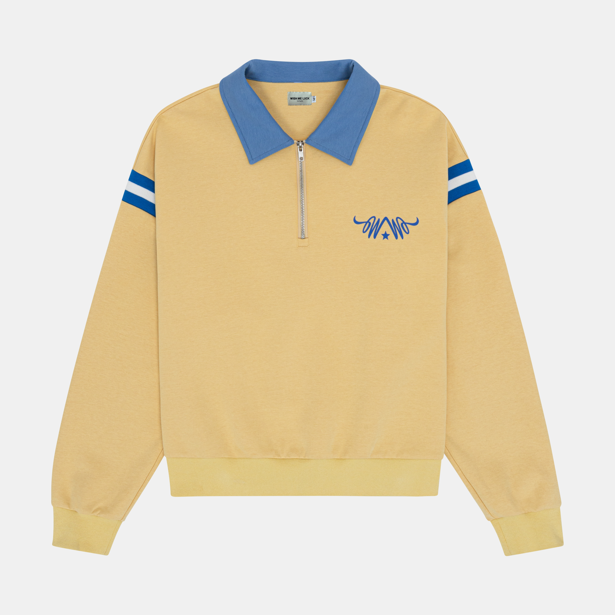 Genuine Luck Quarter Zip Polo sweater