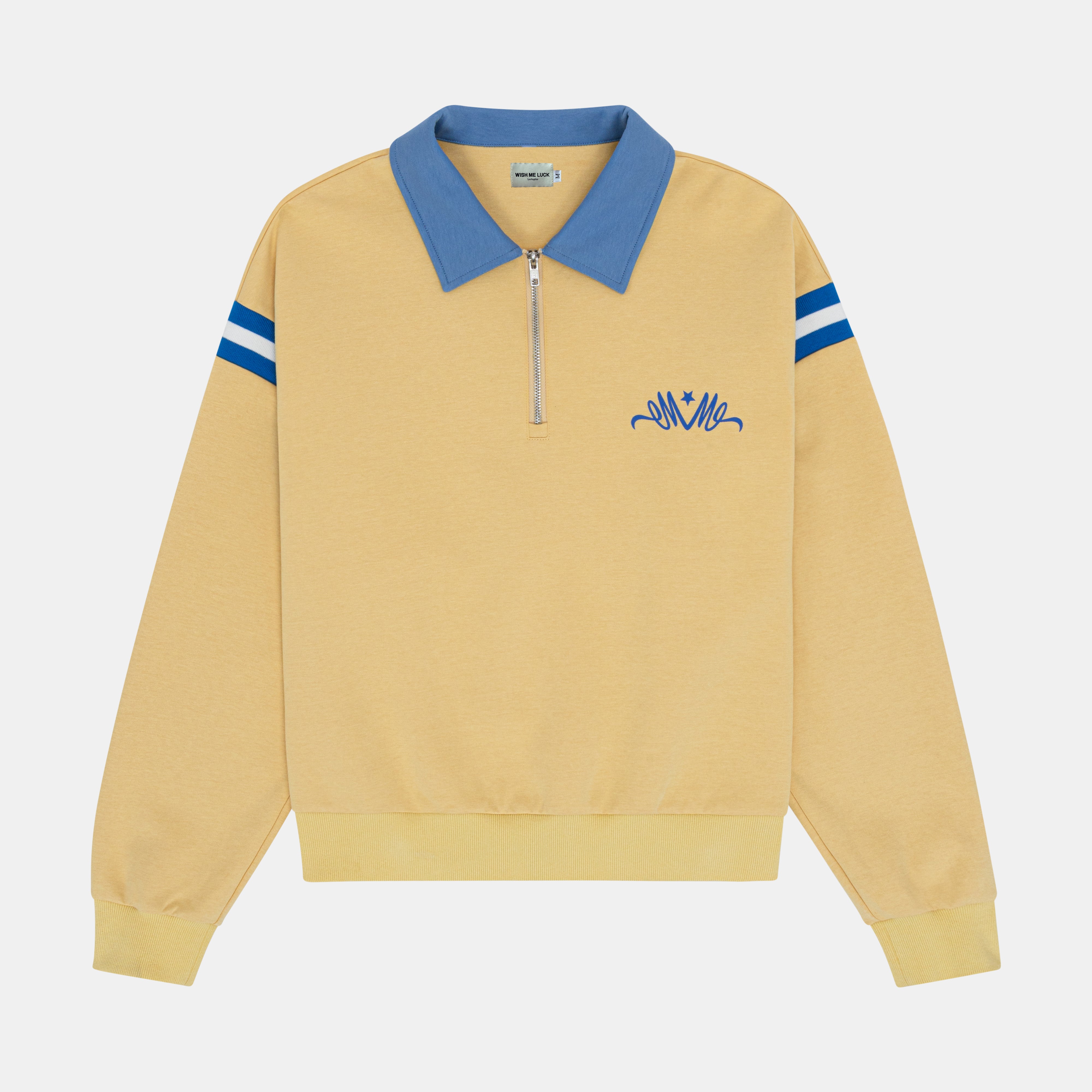 Genuine Luck Quarter Zip Polo sweater