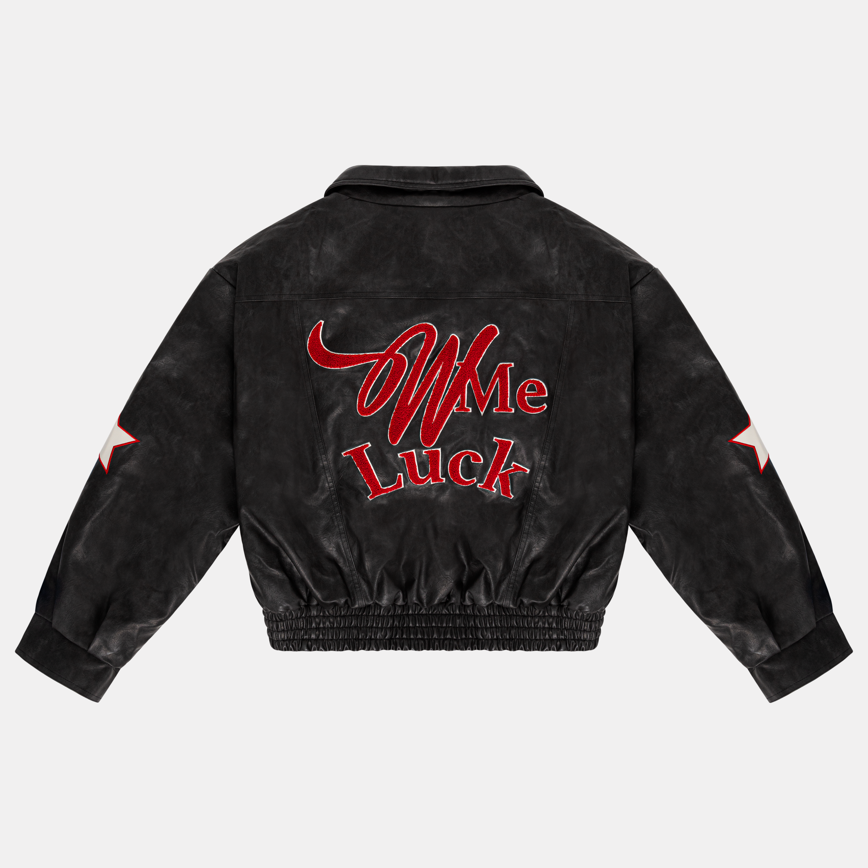 *Unisex Black League Bomber Jacket