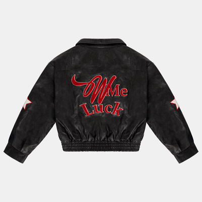 Unisex Black League Bomber Jacket