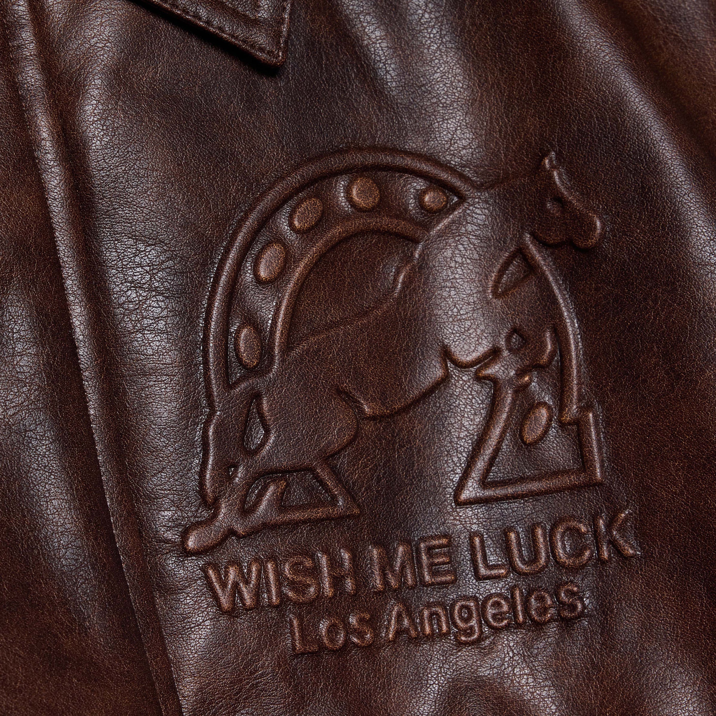 The League Bomber Jacket (Brown)