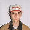 Signature Cap ( Ivory / Red )