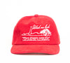 CORDUROY LUCKY LADY VINTAGE STYLE TRUCKER CAP