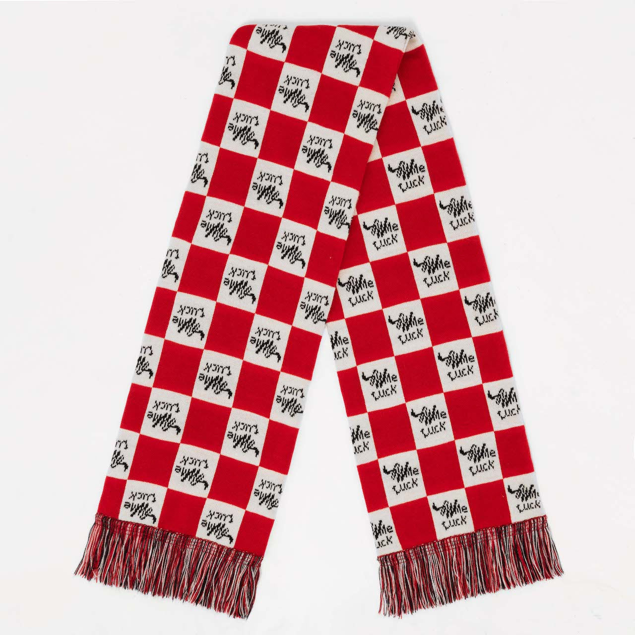 CHECKERED PIXEL SCARF